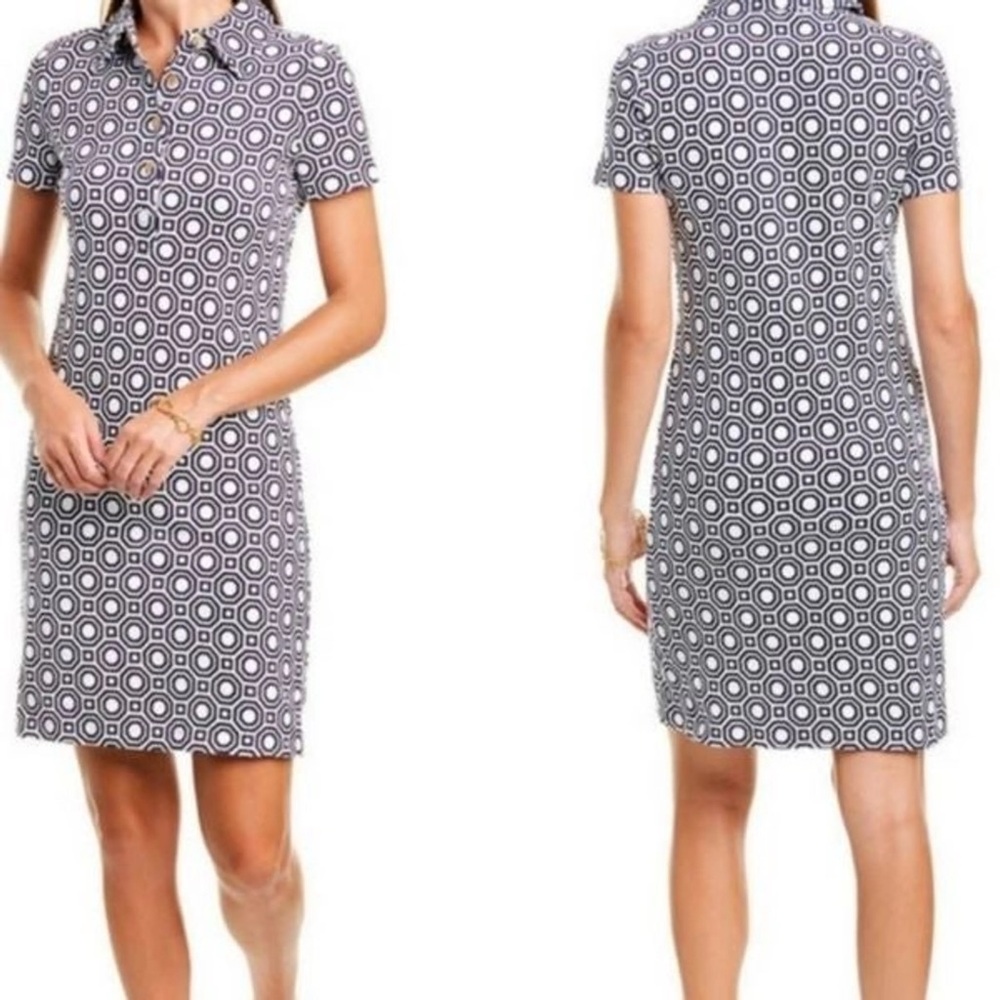 Tory Burch Geometric Terry Cloth Dress